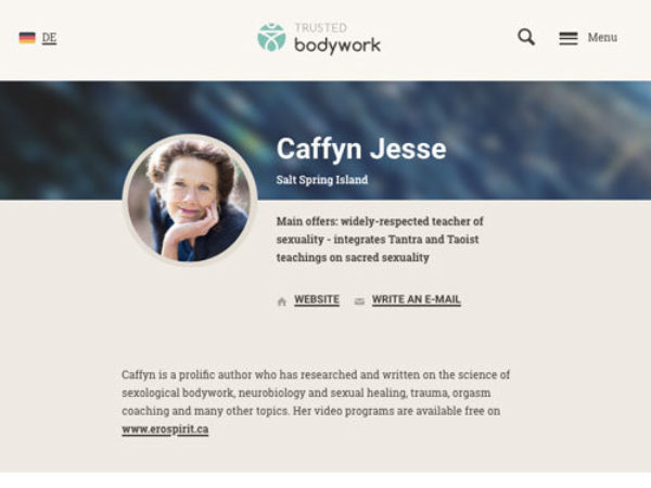 Tantra Massag Profil Caffyn